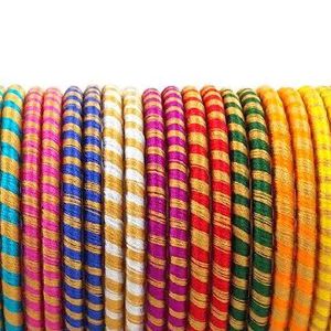 Handmade Combo Silk Thread Bangles
