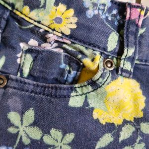 Floral Jeans