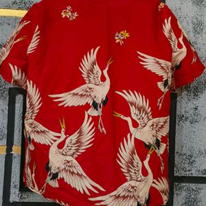 Red Flamingo Top