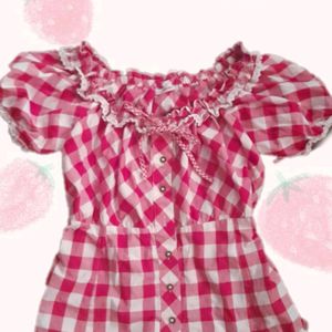 Coquette Gingham Top💌