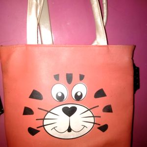 Handbag Light Orange Colour