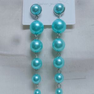 Brand New Long Pearl Earrings