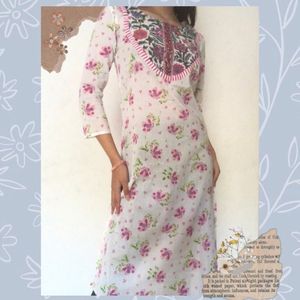 Floral Summer Kurta