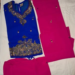 Peacock COLOUR Lehenga Choli(6.5 -8)