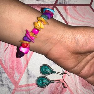 Combo Bracelet& Earrings