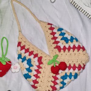 Crocheted Handbag