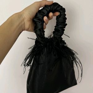 Satin Scrunchie Handbag