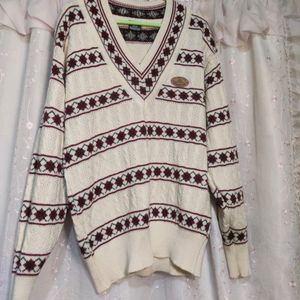 Cream Colour Sweater 🤍🤍🤍🩷