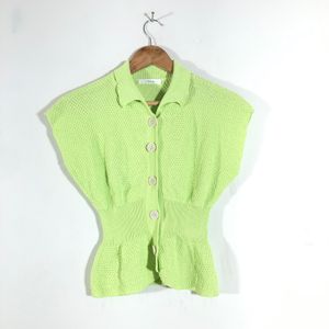 J. Ellis Fluorescent Green Top