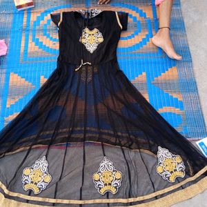 Gown Ke Sath Lehenga