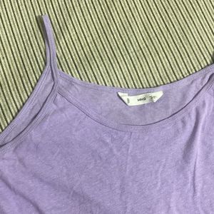 Lavender Stylish Top From Mango !!