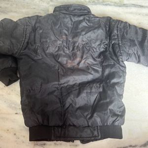 Black Woollen Jacket