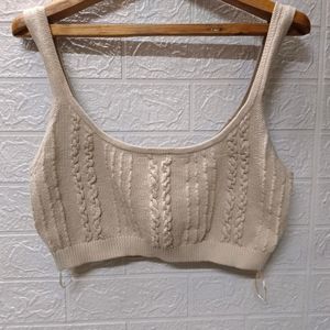 This chic Cream Bralet Top