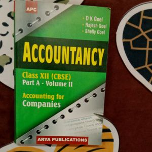 ACCOUNTANCY CLASS XII CBSE