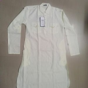 Pathani Off White Kurta