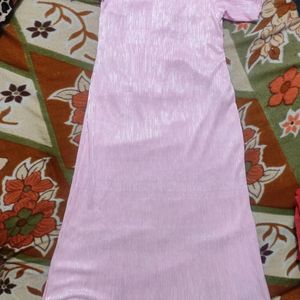 Beautiful Party Wear New Pink Gown For Girls