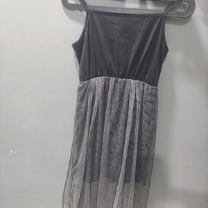 Korean Black Dress Without Top