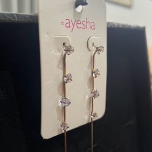 Ayesha Diamond Studded Stone Earrings