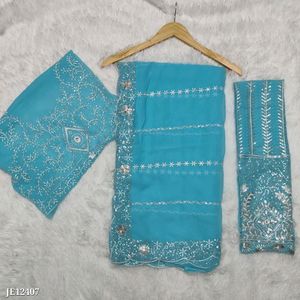 Heavy Georgette Saree