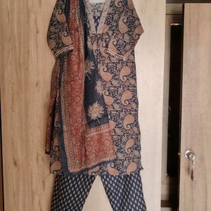 Kurta Pant Dupatta Set