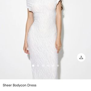 White Savan Dress ( Bodycon)