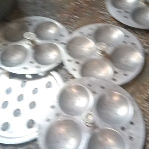 Silver Idli Stand