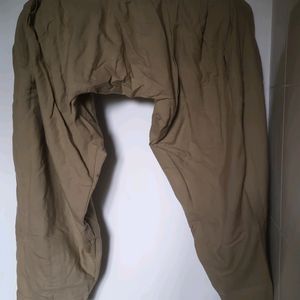 Khaki Ladies Winter Salwar