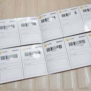 Freeup Delhivery Shipping Stickers (12pc)