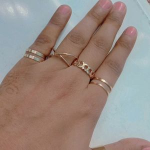 Hand Rings With Adjustable Size For Each Finger