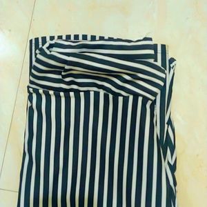 Long Skirt For Womens Zebra Check