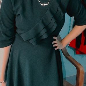 Kassually Black High Low Dress