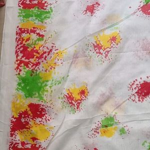 Holi Special Saree