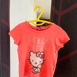 2Baby Top combo Pink& Orange