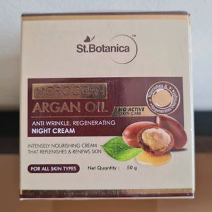 ST.BOTANICA - ARGAN OIL NIGHT CREAM