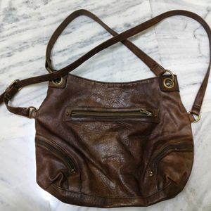 Pure Letter Shoulder Bag