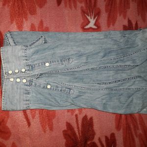 Ralph Lauren Blue Denim Shirt Size s