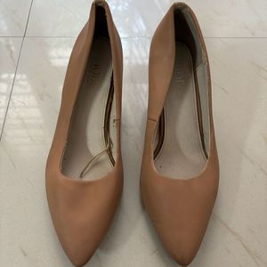 Mode By Red Tape Women Heels (Tan, 6)