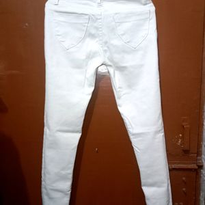 White Jeans For Woman