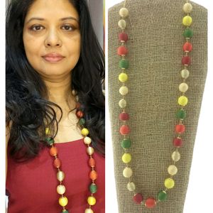 Beautiful Handmade Long Multi Necklace
