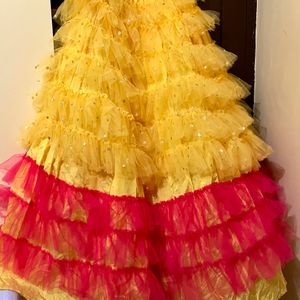 Haldi Gown For Bride