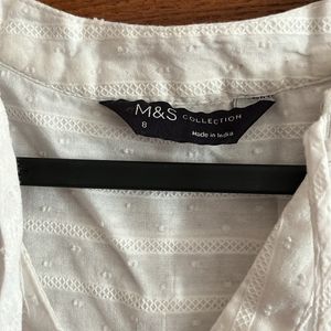 M&S Ecru Top