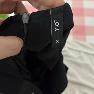 Black Designer Dungarees; In Good Condition