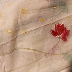 Hand-painted Saree