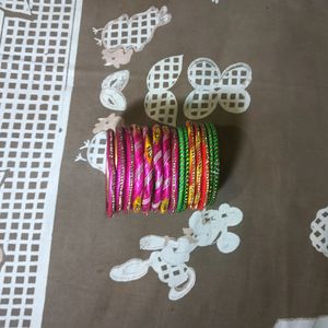 Mix Leha Bangle In Very High Discount