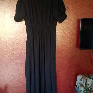 @ 150rs New Black N High Low Dress