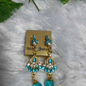 Blue Earring