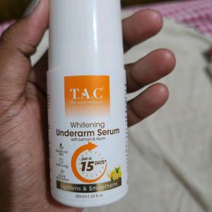 T A C. Ayurveda Underarms Roll On