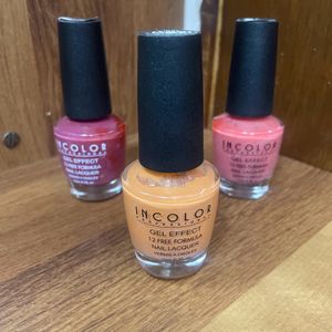 Set Of 3 Nail Paints