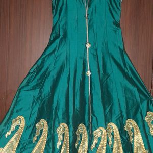 Ethnic Gown With Dupatta