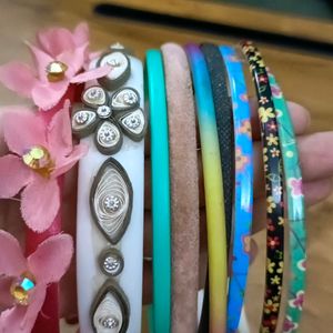 19 Combo Hair Bands For Kids /Women